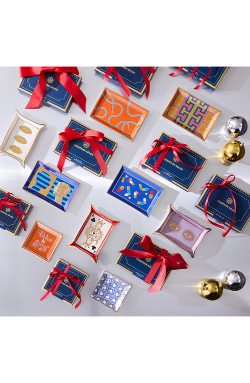 Jonathan Adler Renaissance Rectangle Tray In Multi