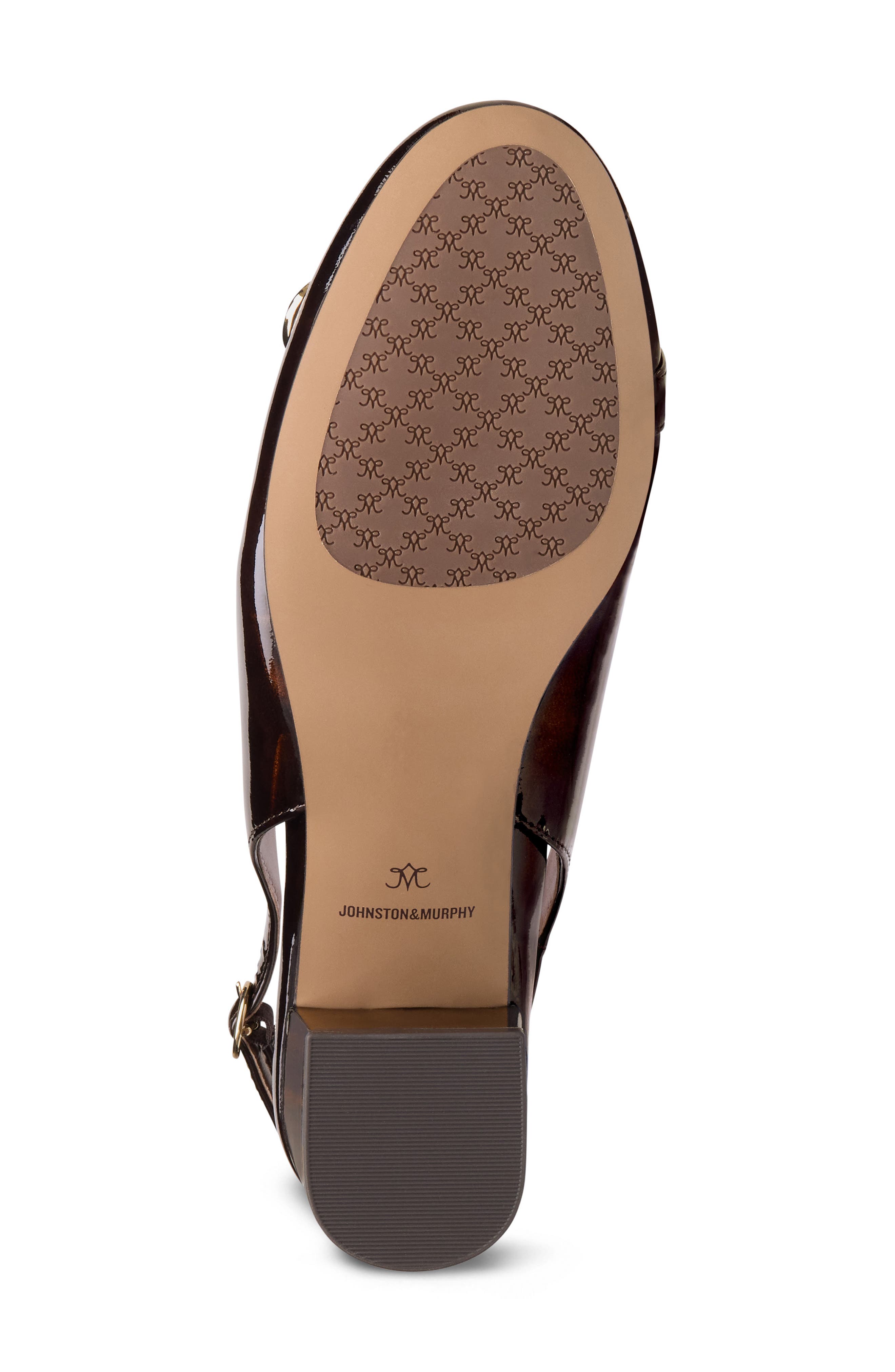 Sienna Slingback Pump, Alternate, color, DARK BROWN LEATHER