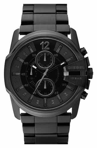 DIESEL® 'Master Chief' Chronograph Bracelet Watch, 45mm