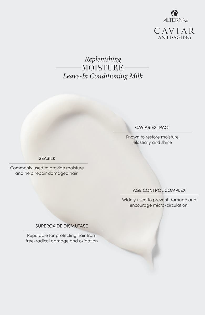 ALTERNA<sup>®</sup> Caviar Anti-Aging Replenishing Moisture Leave-in Conditioning Milk, Alternate, color, 