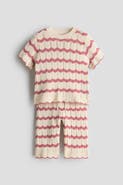 H&M 2-piece pointelle-knit cotton set