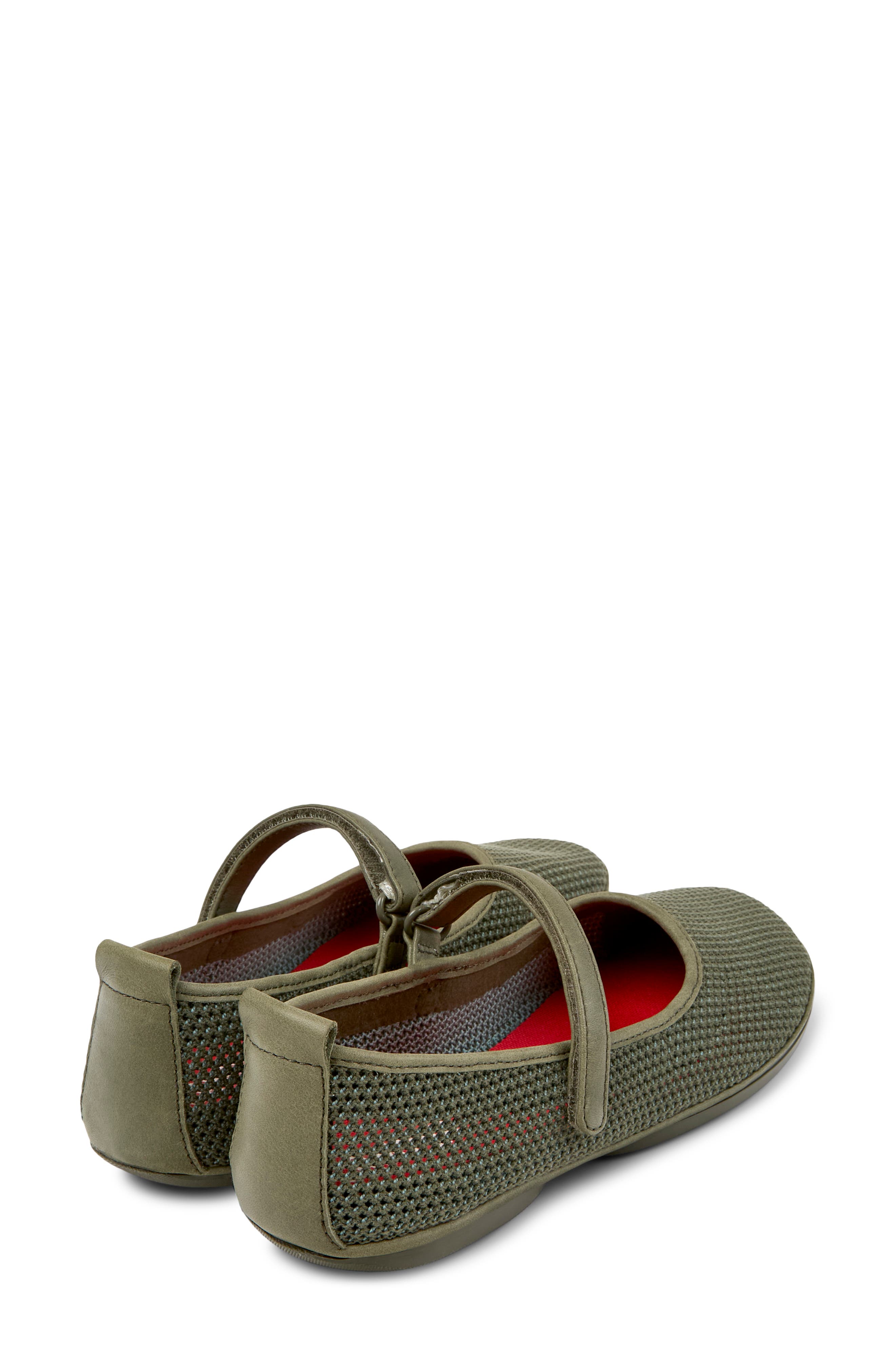 Camper Right Nina Flat, Alternate, color, Medium Green