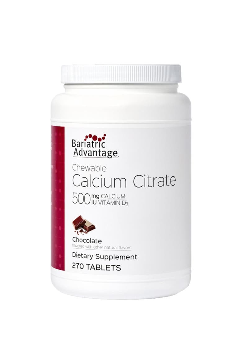 Calcium Citrate Chewable 500mg Supplement 270 Count, Main, color, None