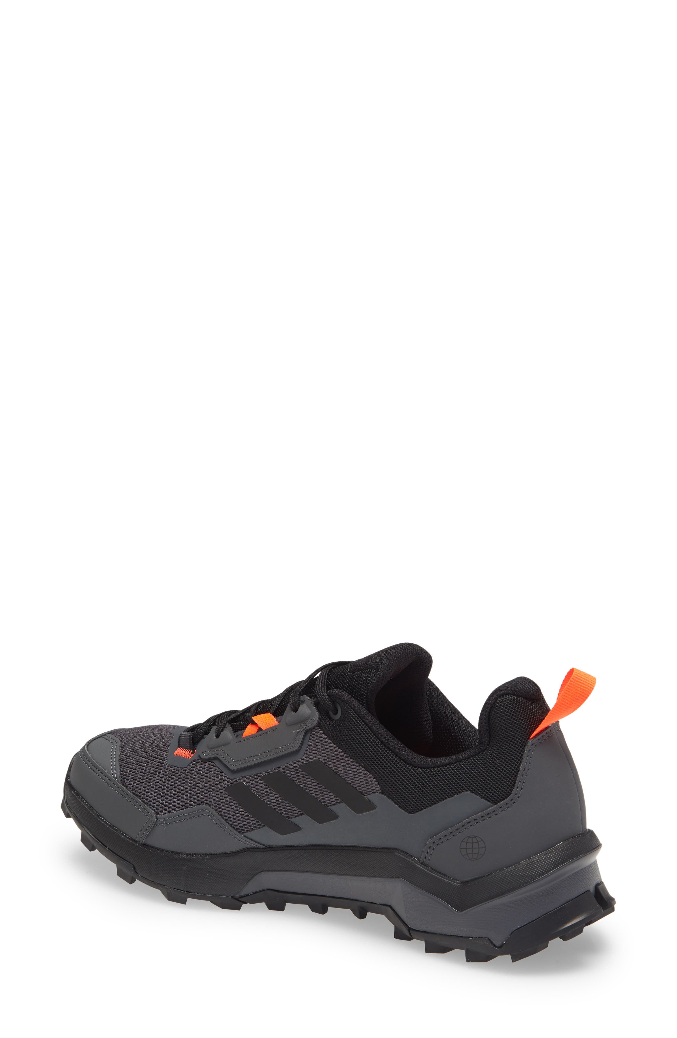 Terrex AX4 Primegreen Hiking Shoe, Alternate, color, GREY SIX/ SOLAR RED