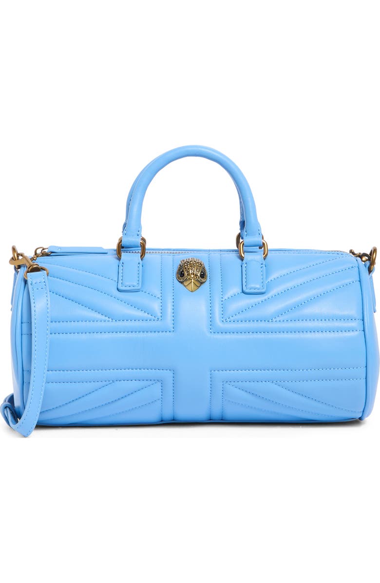 Kurt Geiger London Kensington UJ Quilted Leather Barrel Bag, Main, color,