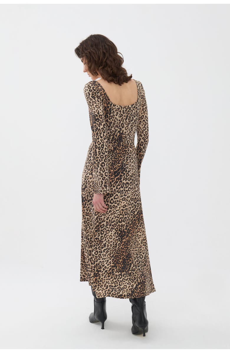 Nocturne Square Neck Midi Dress, Alternate, color, 