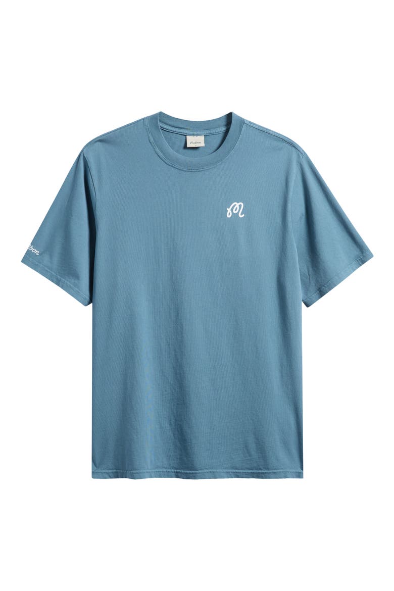 Bermuda Cotton Graphic T-Shirt, Alternate, color, AEGEAN BLUE