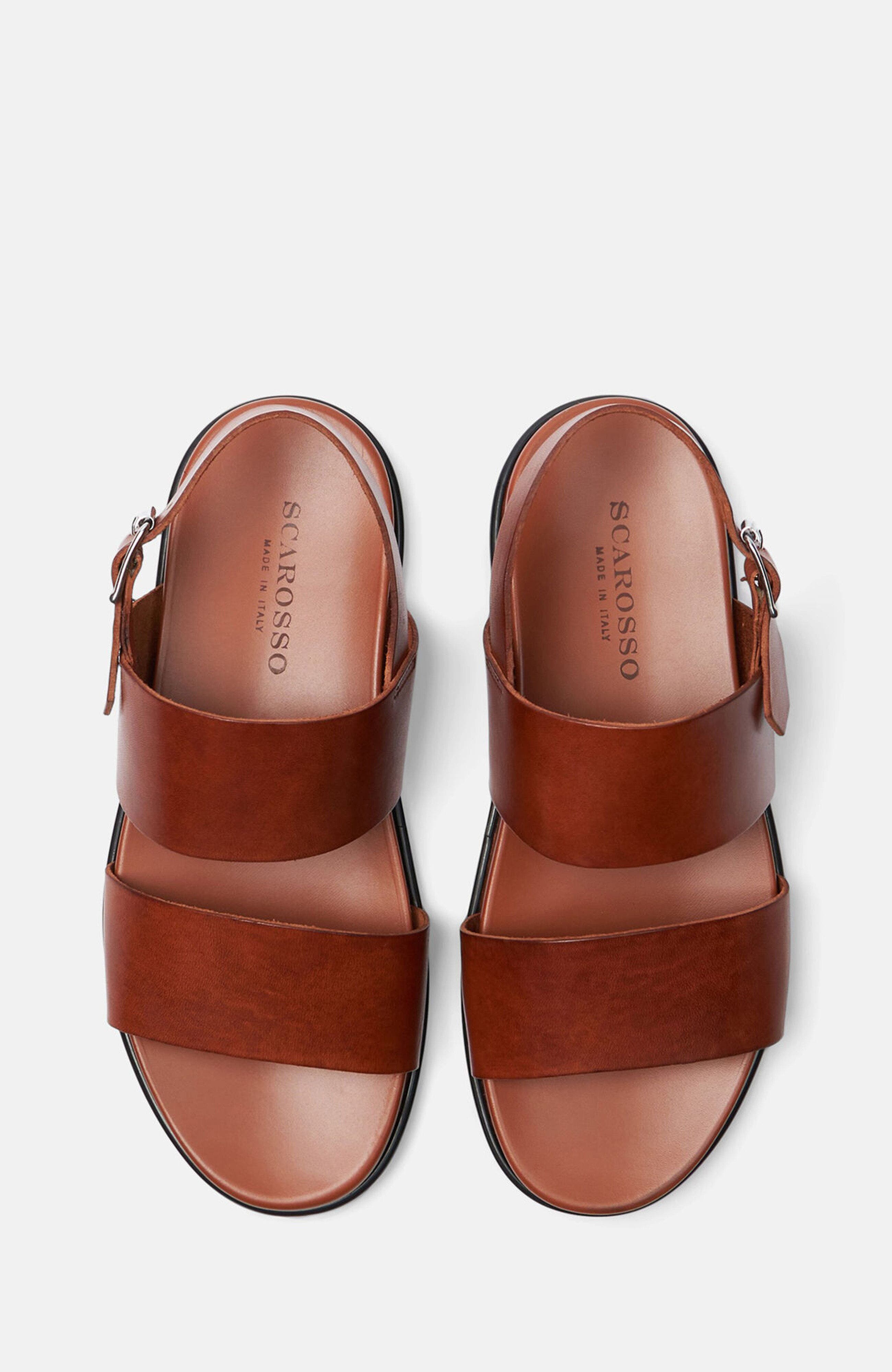 Antonio Sandals, Alternate, color, Cognac - Calf