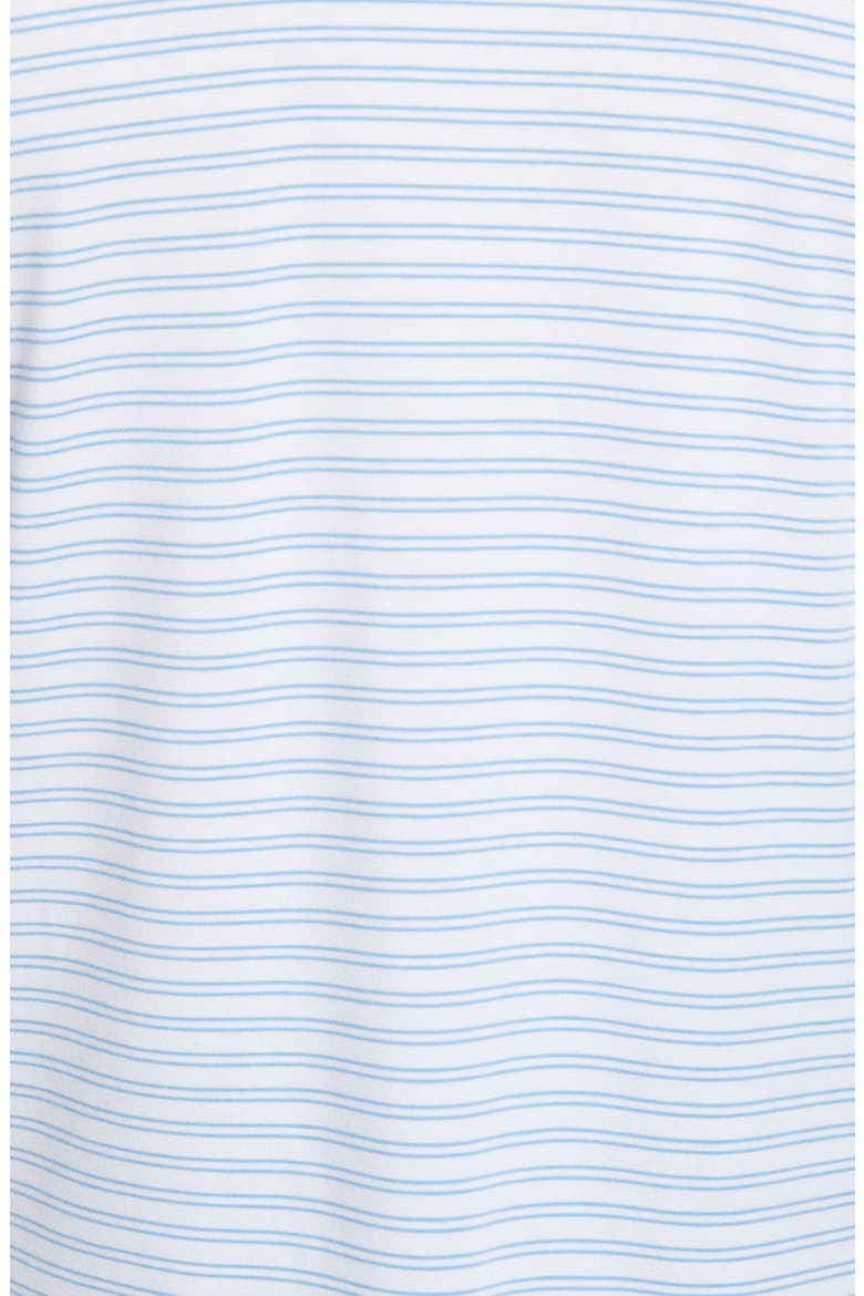 drirelease® Natural Touch Stripe Short Sleeve Performance Polo, Alternate, color, WHITE