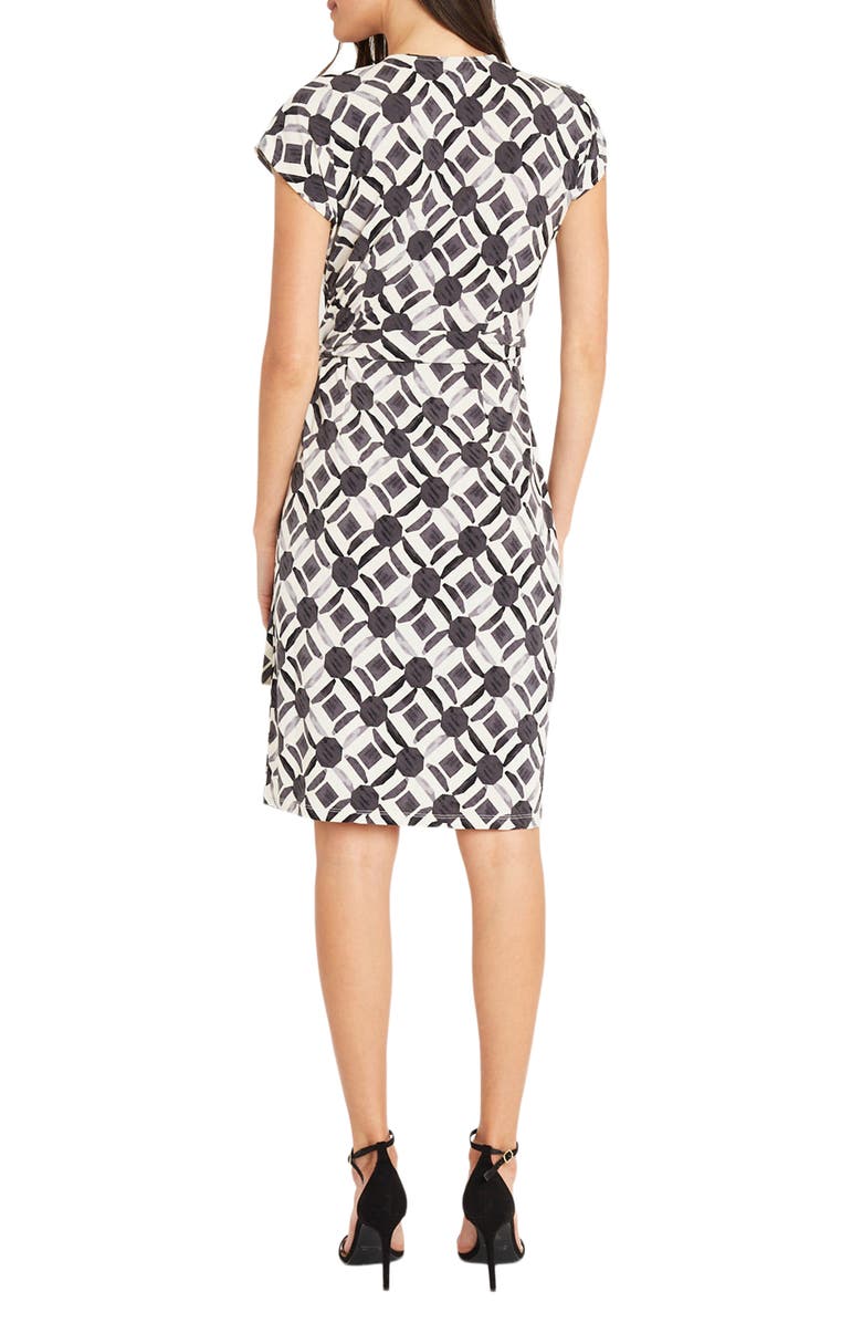 Maggy London Short Sleeve Wrap Dress, Alternate, color,