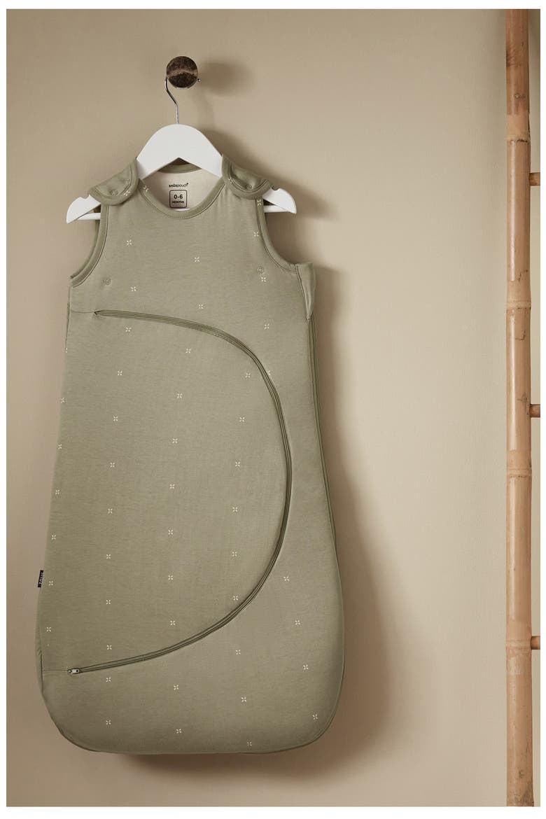 The SnüzPouch 2.5 TOG Sleeping Bag, Alternate, color, SAGE/ CROSS