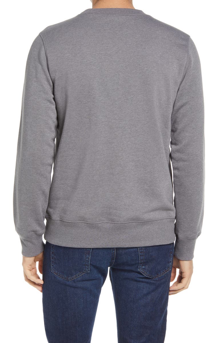 The North Face Heritage Patch Crewneck Sweatshirt, Alternate, color,