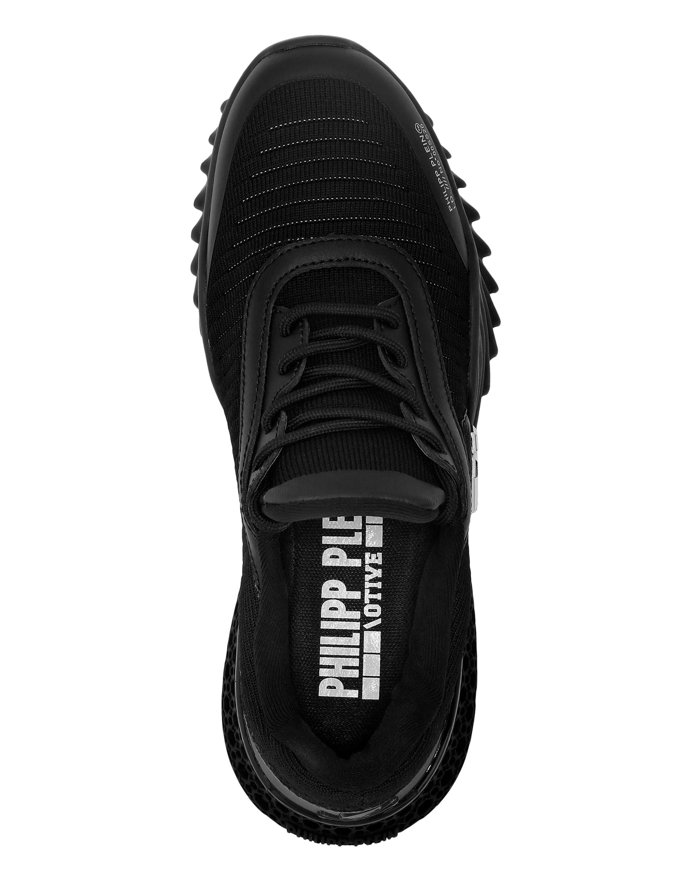 Runner Sneaker Hexagon Unisex, Alternate, color, black
