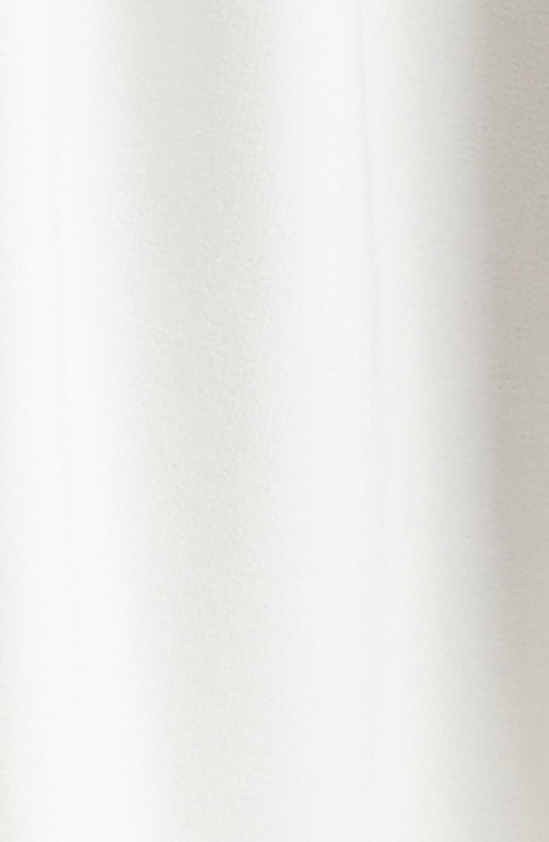 Coperni Oversize Draped Bodysuit, Alternate, color, White