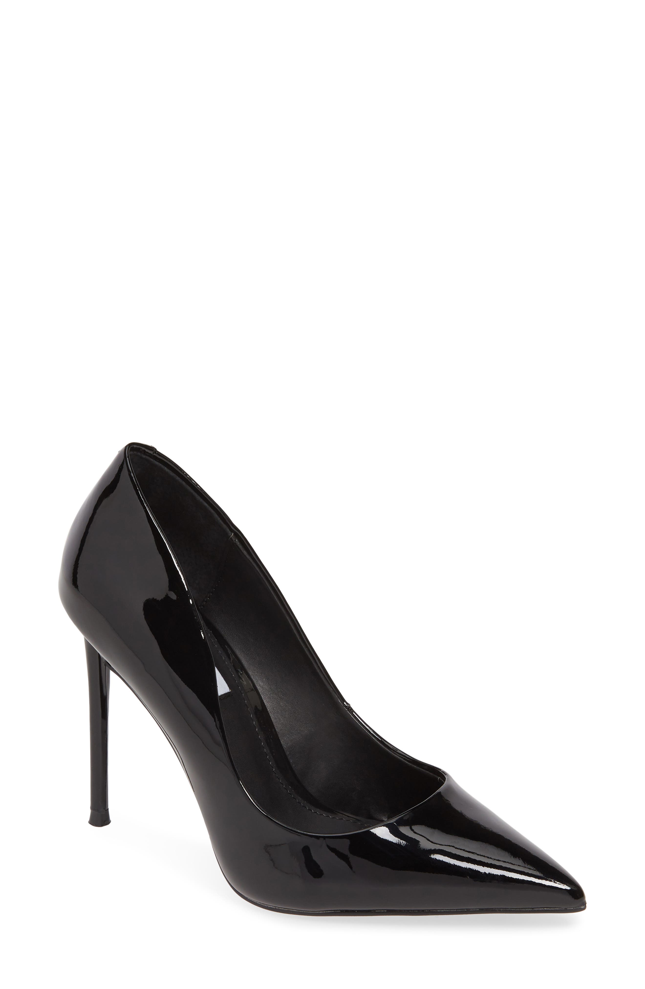 Vala Pointed Toe Pump, Main, color, BLACK PATENT