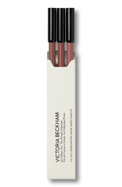 Lip Definer Lip Liner Trio: The Private Collection Set (Limited Edition)
