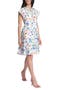 selected Soft White/ French Blue