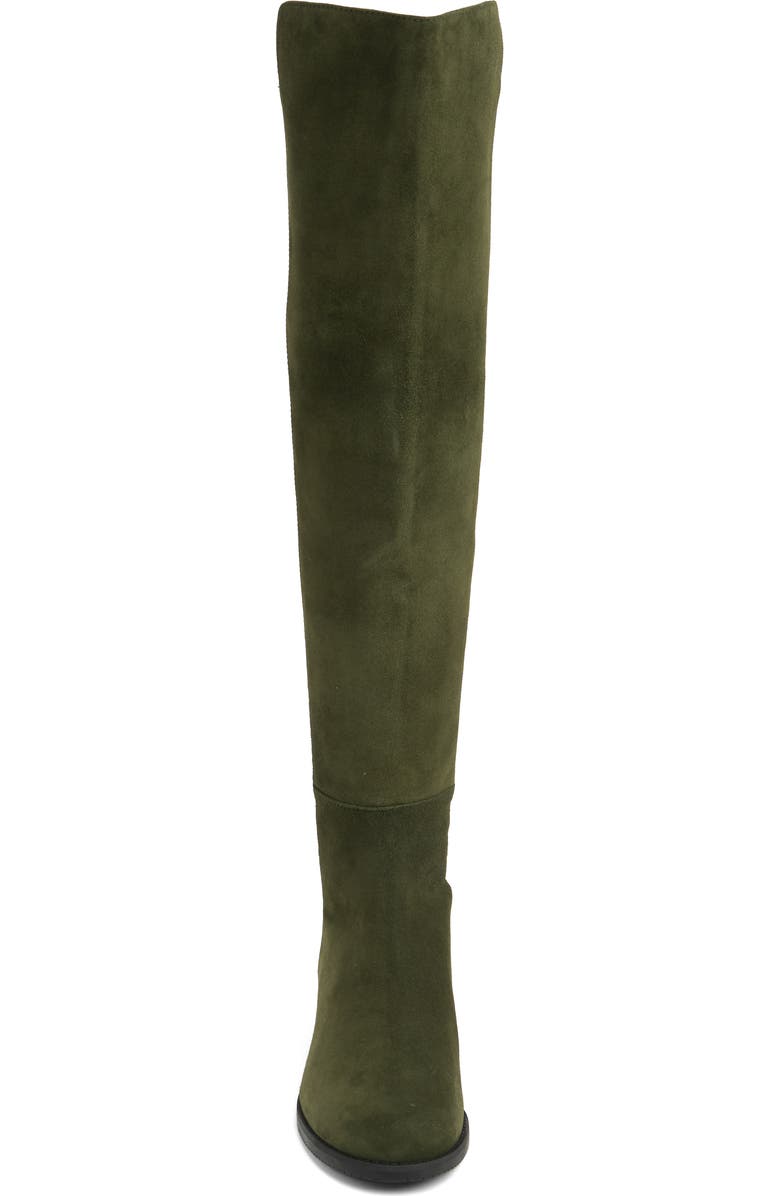 Stuart Weitzman 5050 Over the Knee Boot, Alternate, color, Hunter