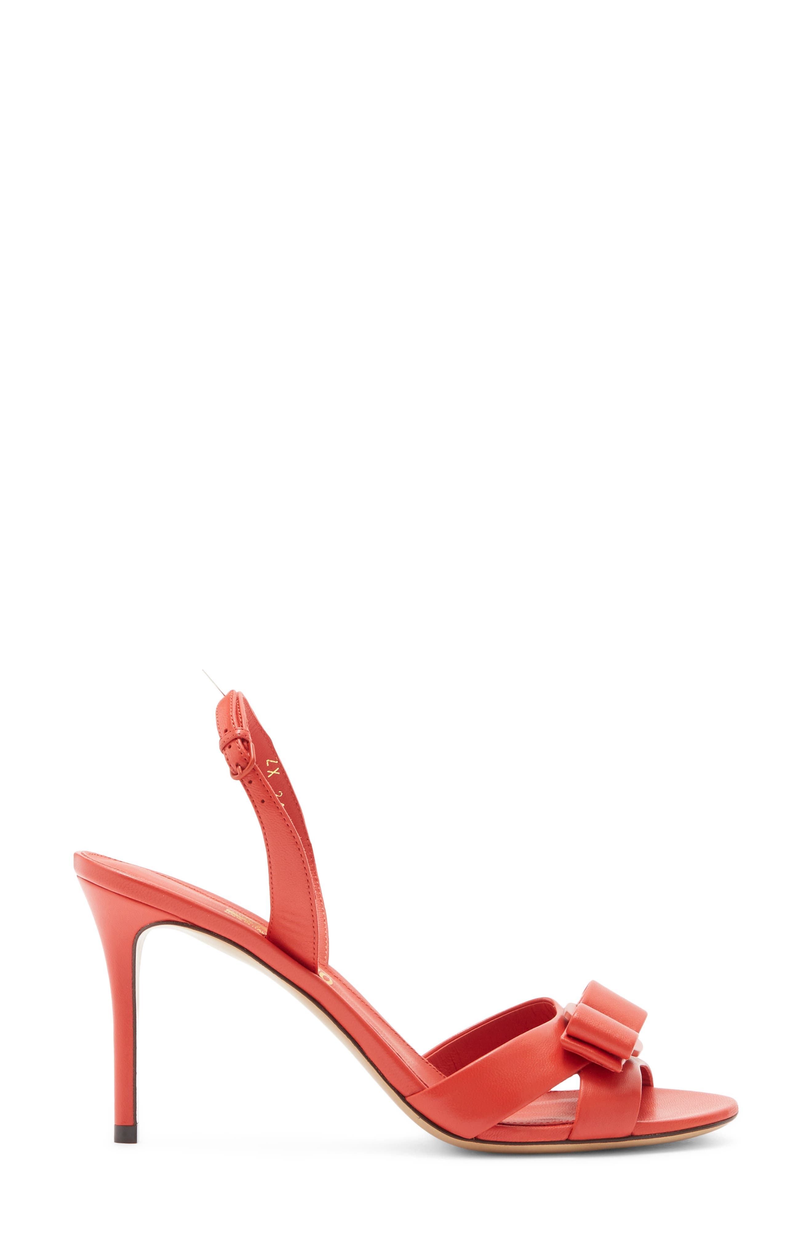 FERRAGAMO Lida Sandal, Alternate, color, Red