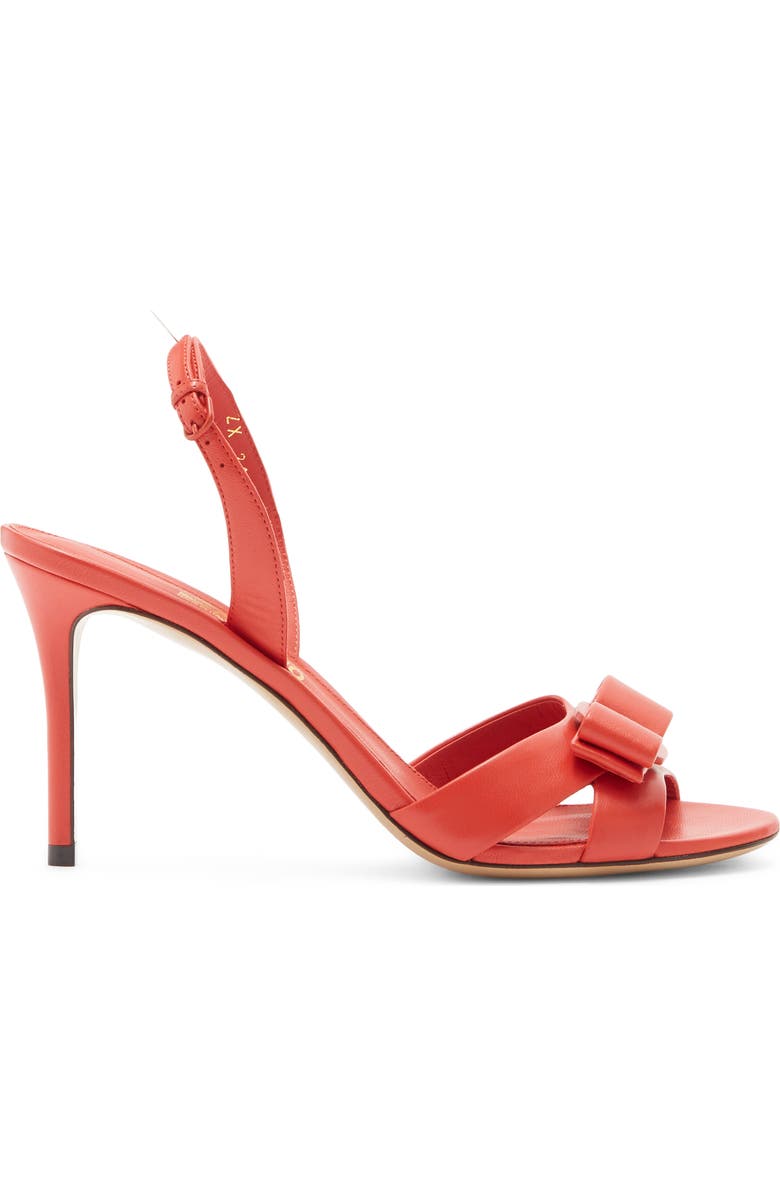 FERRAGAMO Lida Sandal, Alternate, color, Red