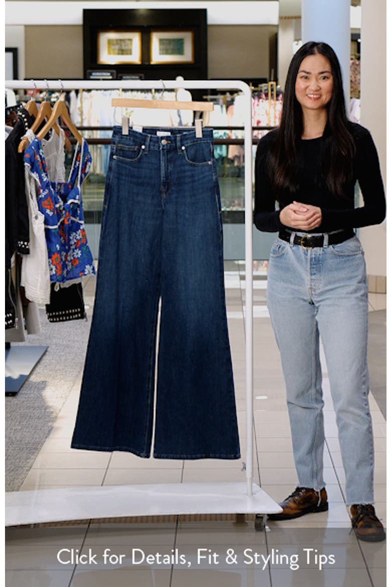 Soft-Tech Good Waist Palazzo Jeans video