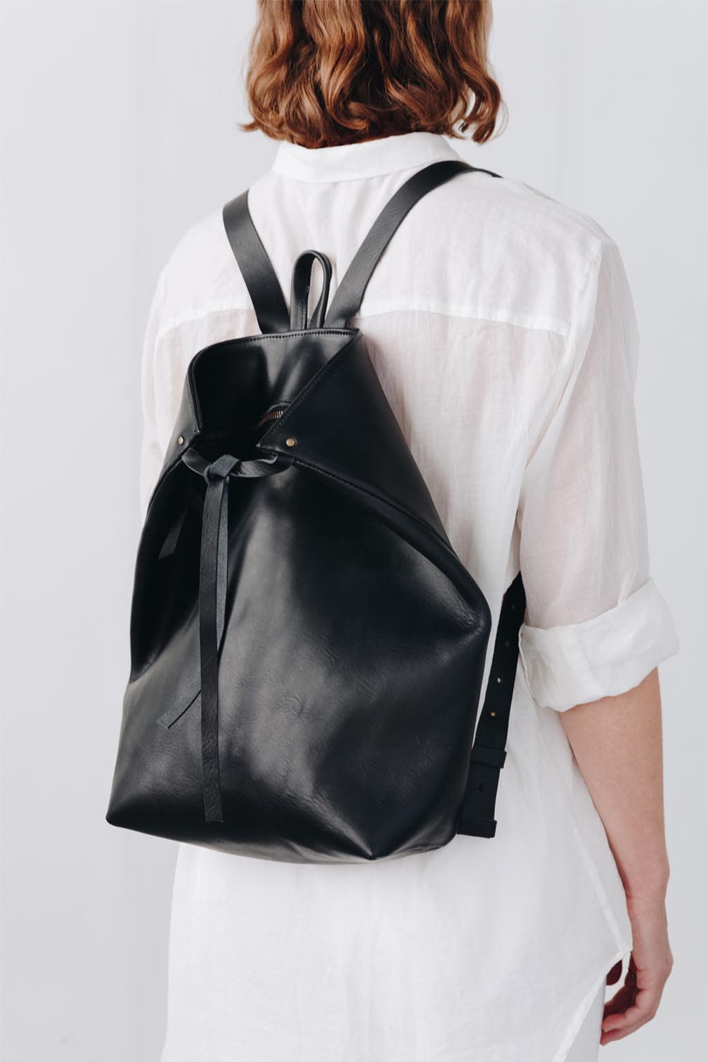Harper the Label The Folded Backpack, Alternate, color, Black