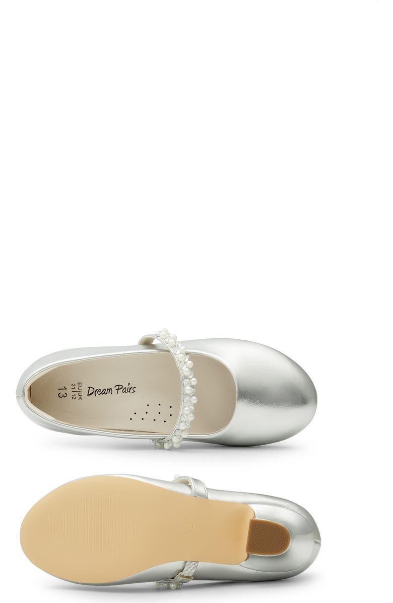 DREAM PAIRS Kids' Embellished Mary Jane Flat, Alternate, color,
