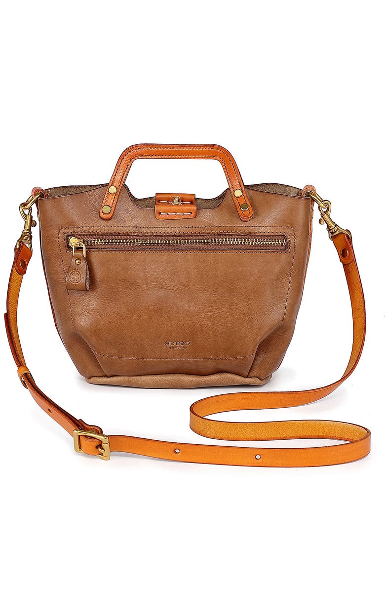 OLD TREND Sprout Land Mini Leather Tote, Alternate, color,