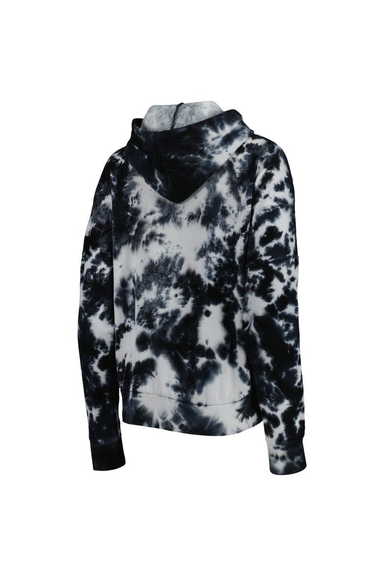 Women's New Era Black Atlanta Falcons Cloud Dye Fleece Pullover Hoodie, Alternate, color, Black