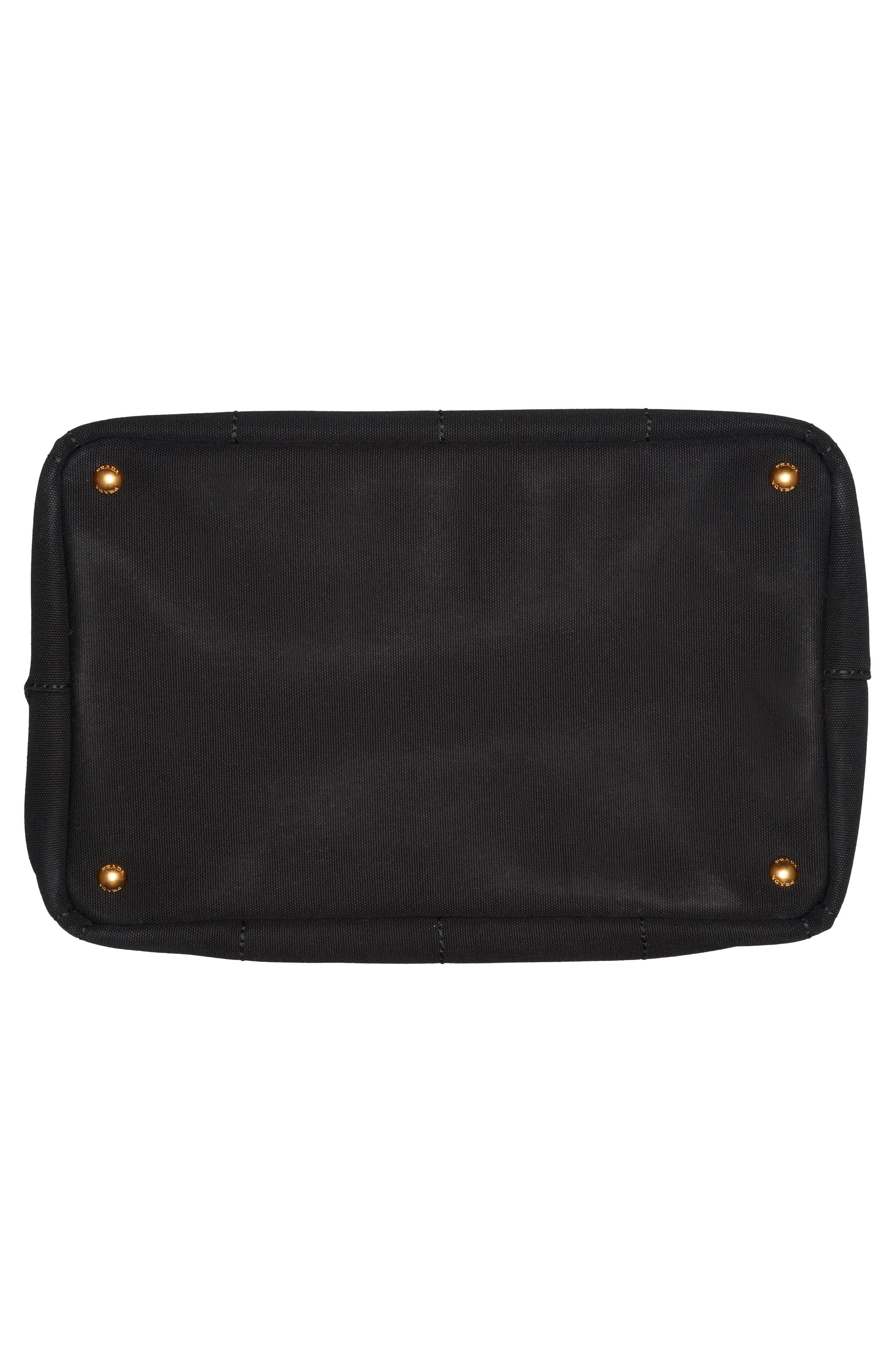 Prada Medium Canapa Canvas Tote, Alternate, color, 