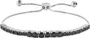 EFFY Sterling Silver Black Spinel Slider Bracelet