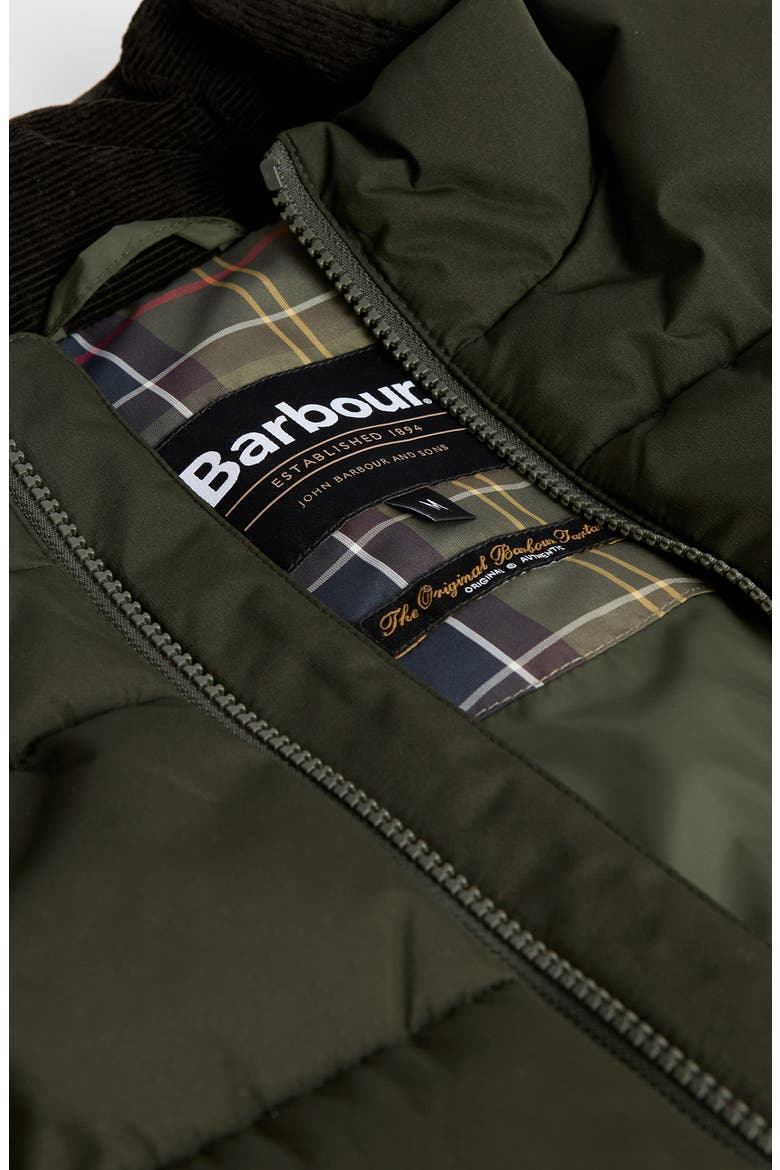 Bedale Quilted Puffer Vest, Alternate, color, SAGE