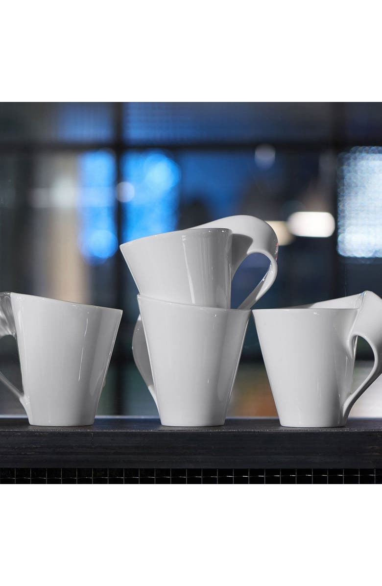 Villeroy & Boch NewWave Caffè Set of 4Mug, Alternate, color, White