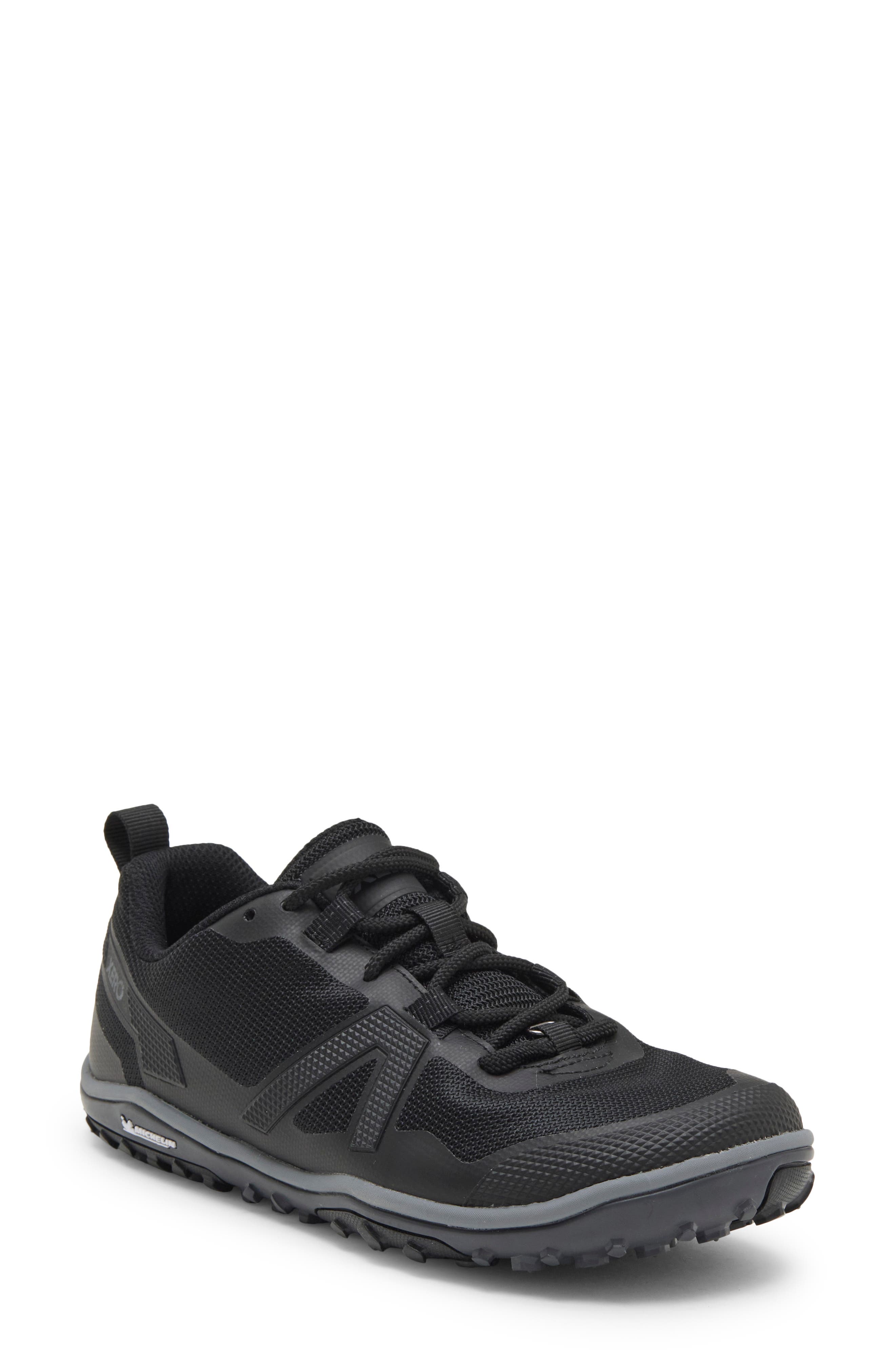 Scrambler Low EV Trail Running Shoe, Main, color, BLACK / STEEL GRAY