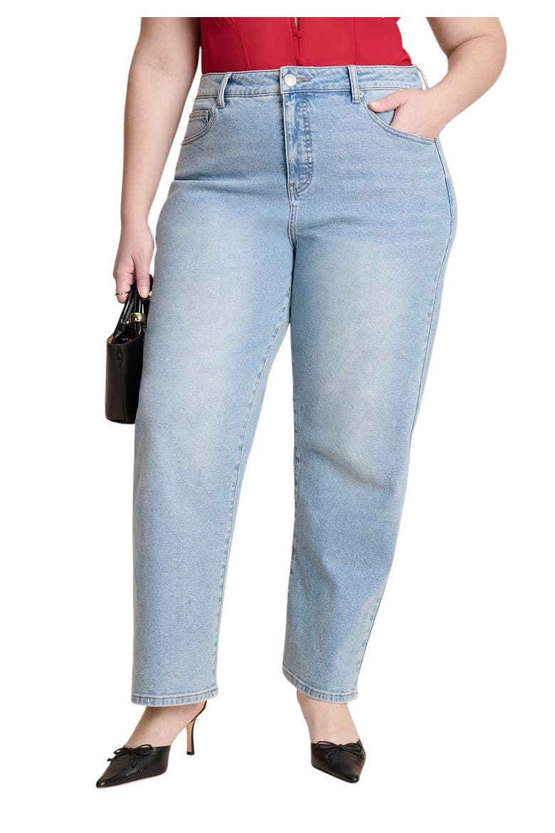 Heart Pocket Naomi Straight Leg Jean, Alternate, color, LIGHT WASH