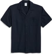 Brooks Brothers Cotton Waffle Camp Shirt