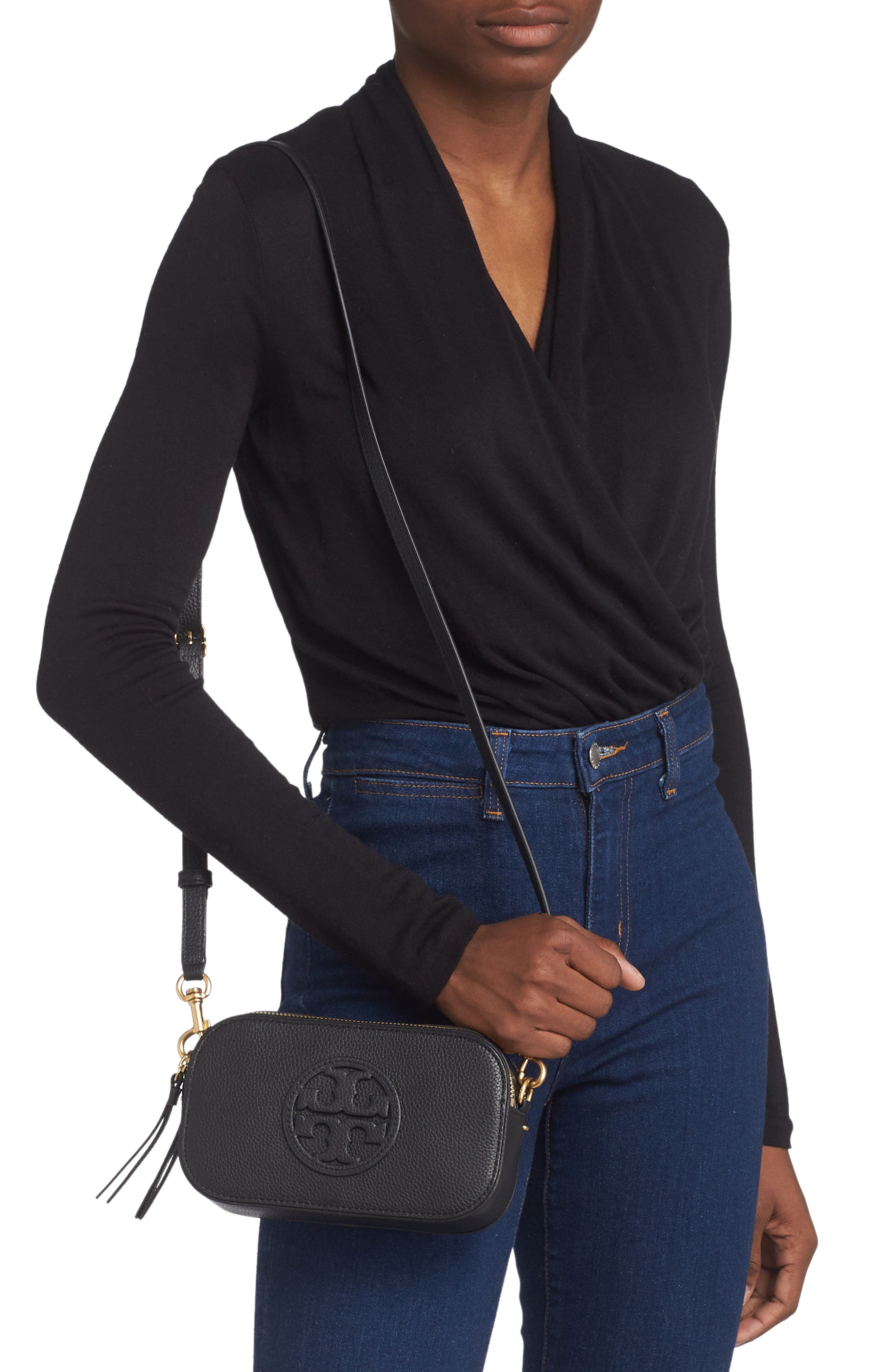 Tory Burch Mini Miller Crossbody Bag, Alternate, color, 
