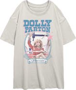 DOLLY PARTON Junior's Tennessee Portrait Short Sleeve Oversized T-Shirt