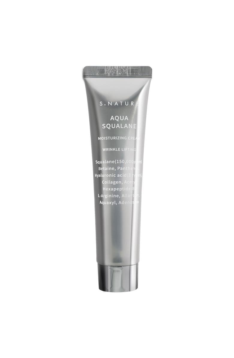 S.NATURE Aqua Squalane Moisturizing Cream, Main, color, 