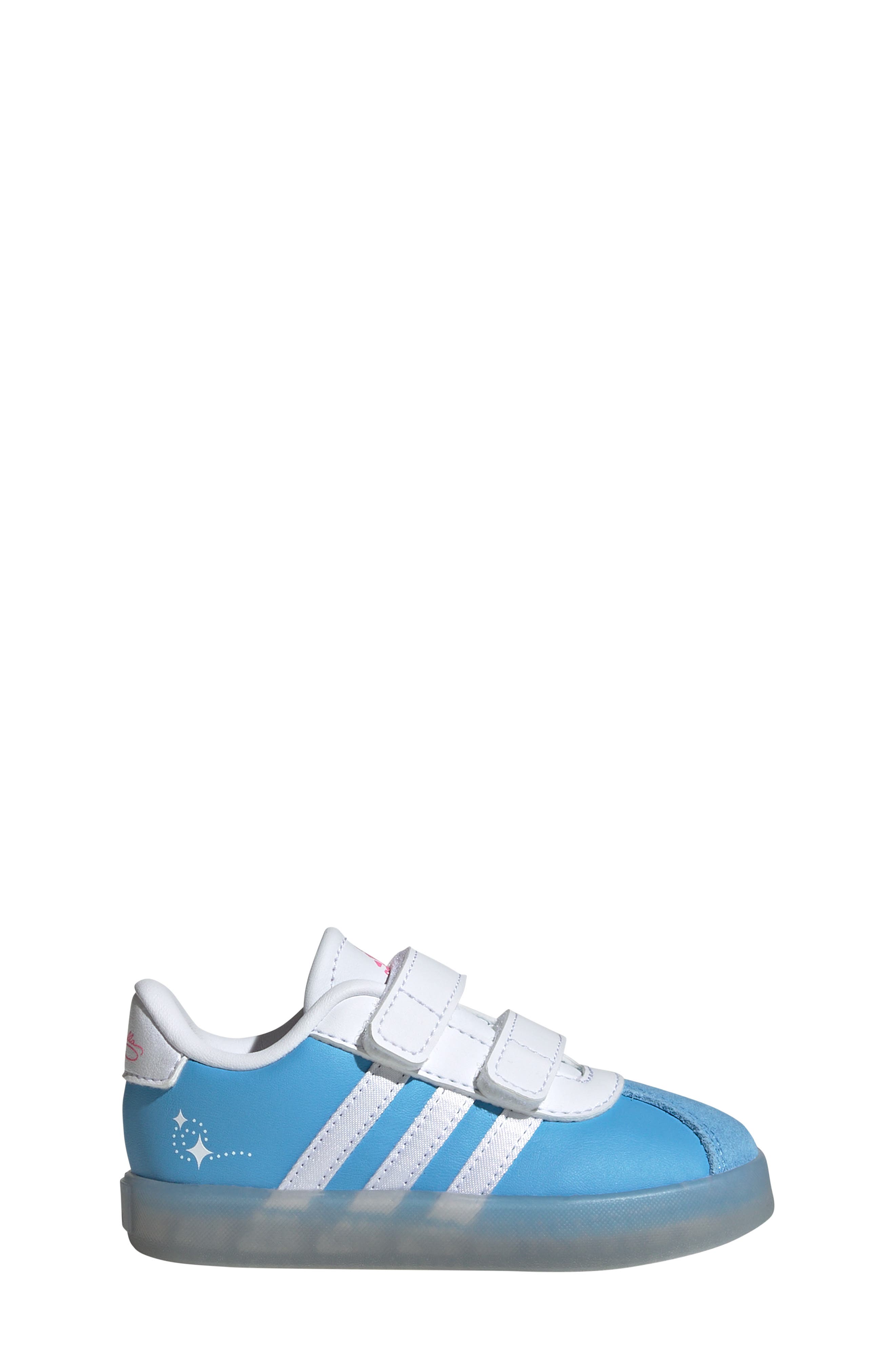 adidas Kids' VL Court 3.0 Cinderella Sneaker, Alternate, color, 