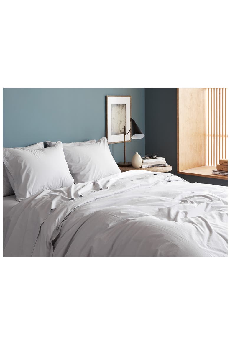 Percale Top Sheet, Alternate, color, LIGHT GREY
