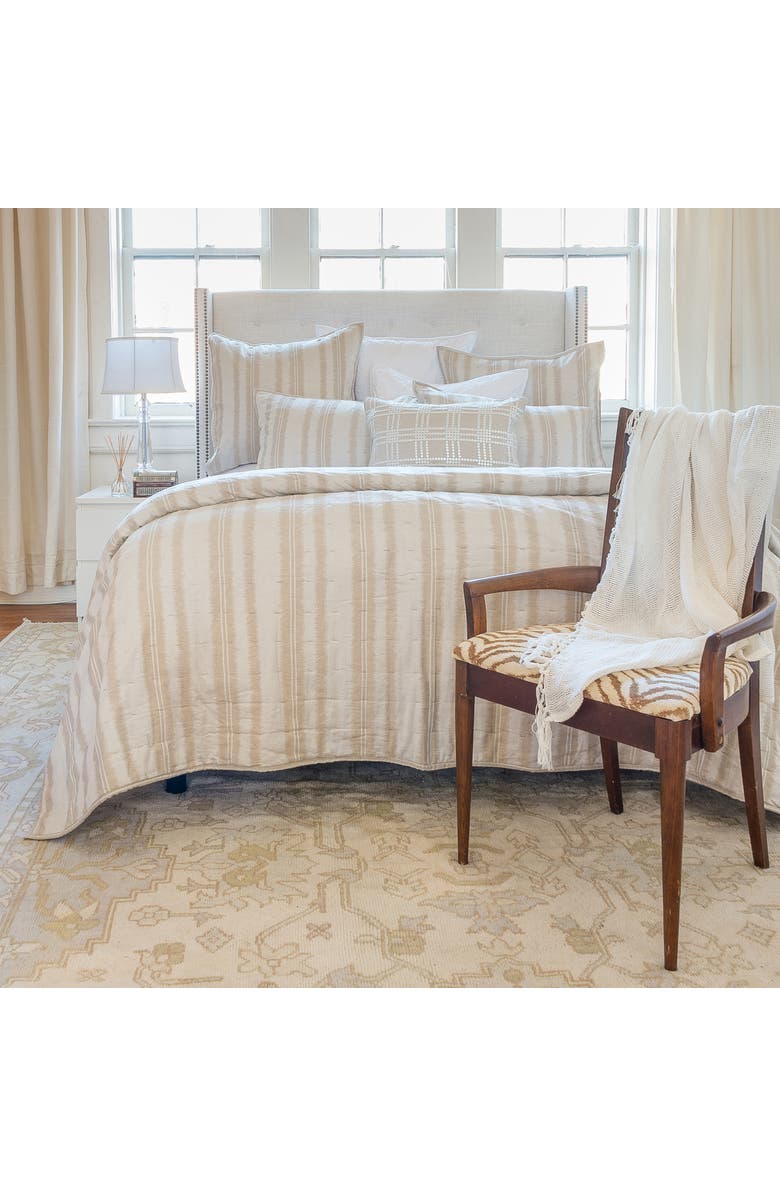 ELISABETH YORK Farren Quilt, Alternate, color, Beige