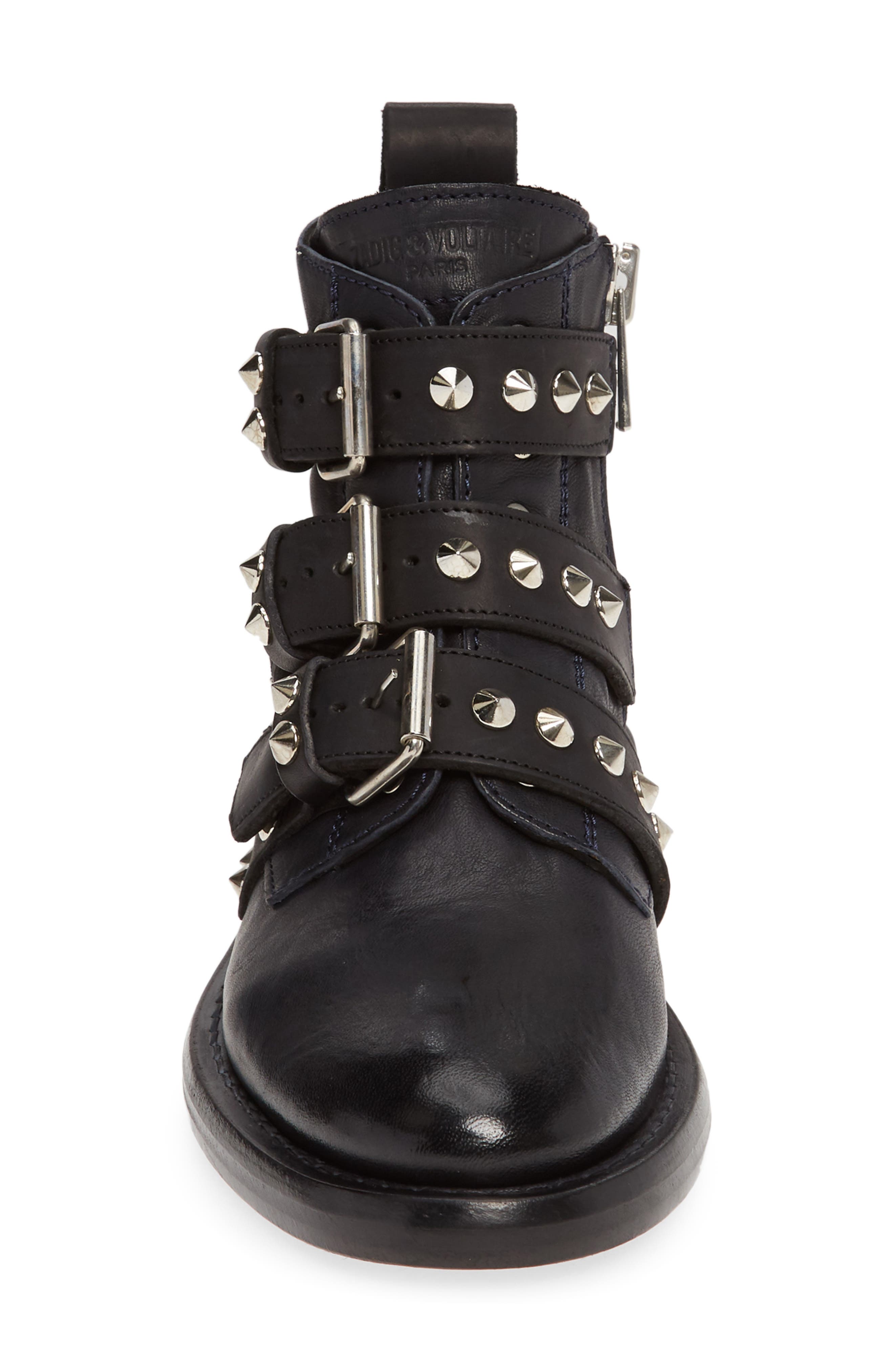 Zadig & Voltaire Laureen Spike Boot, Alternate, color, 