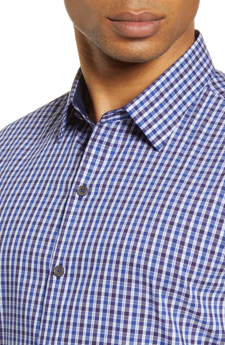 Zachary Prell Classic Fit Check Button-Up Shirt, Alternate, color,