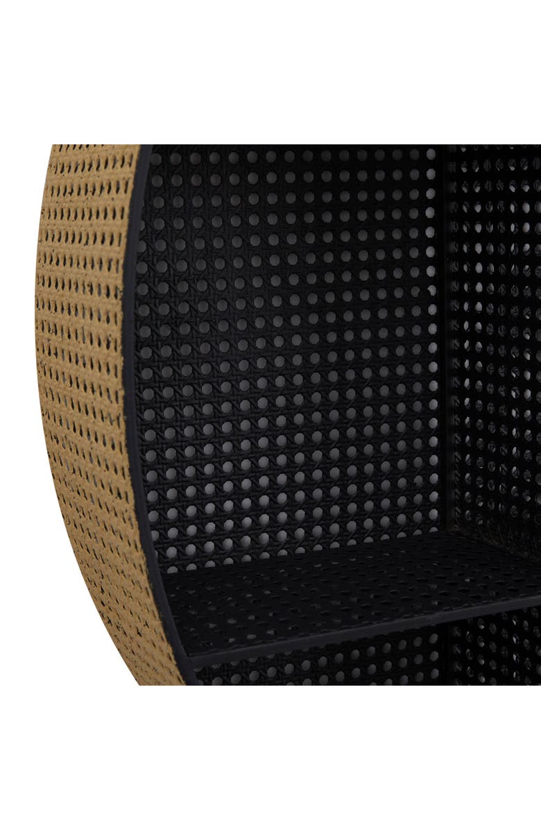 Novogratz Round Metal Shelf, Alternate, color, 