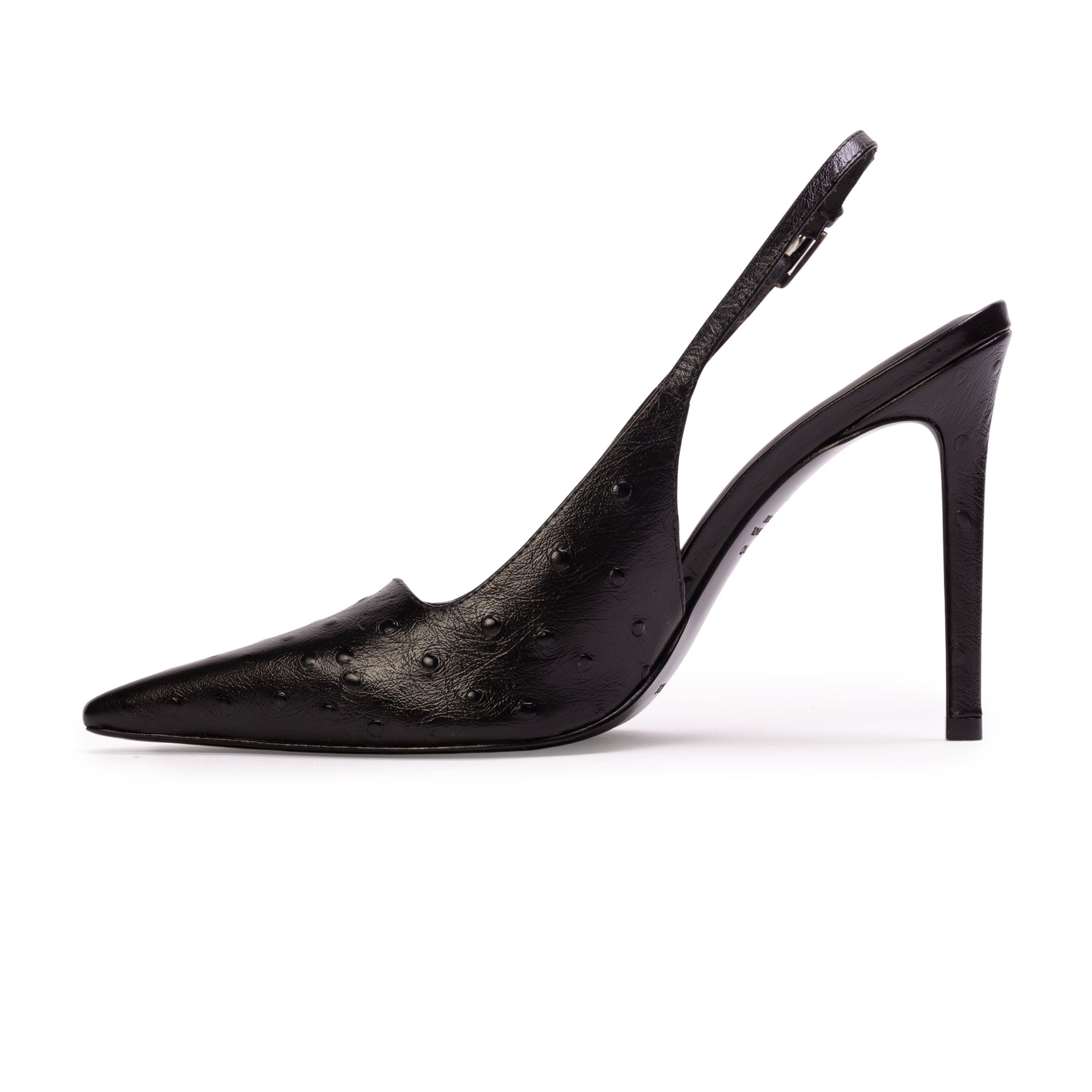 BLACK SUEDE STUDIO Lainey 100 Patent Pump, Alternate, color, Black Patent Leather