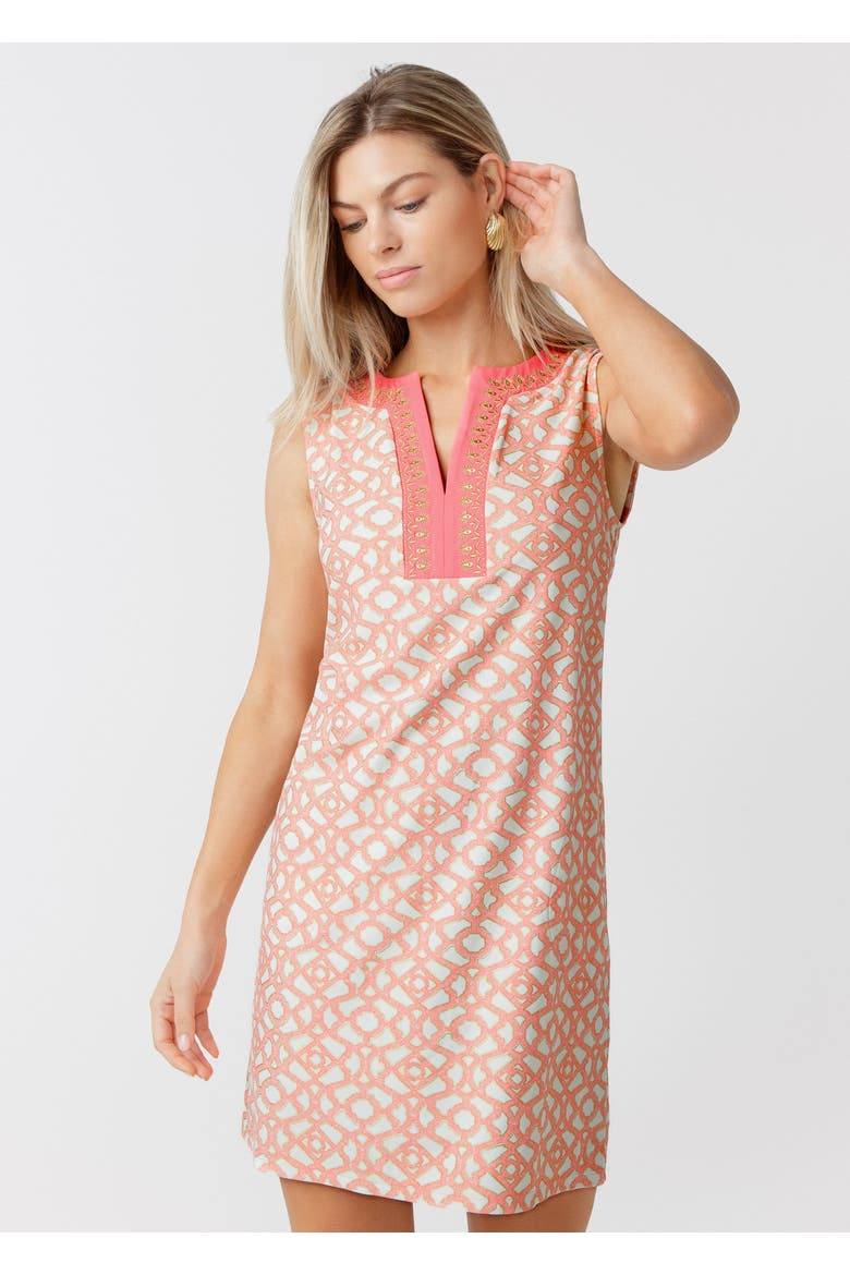 Sleeveless Tunic Dress, Main, color, Coast