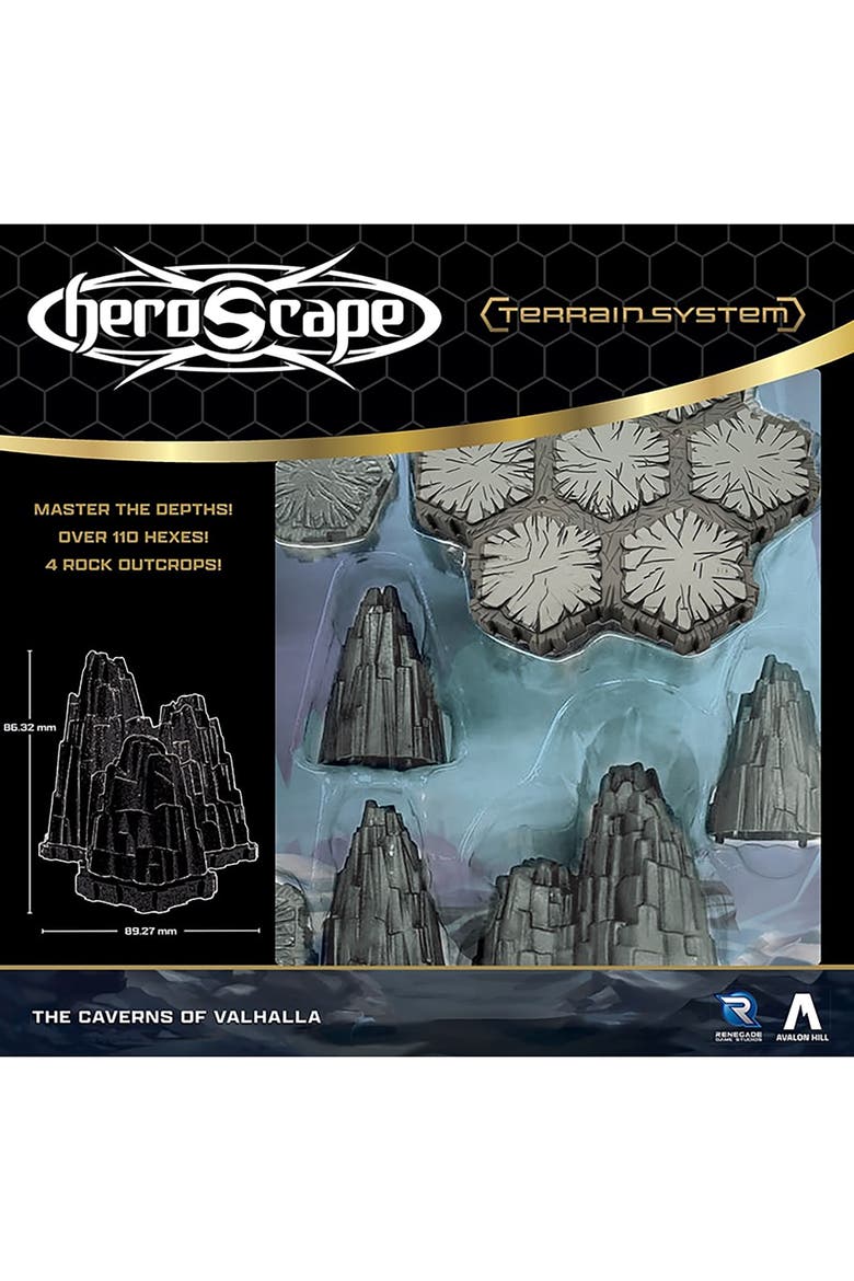 Heroscape, The Caverns of Valhalla Terrain Expansion, Alternate, color, Multicolored