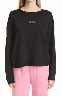 BOSS Elina Active Relaxed Fit Sweatshirt