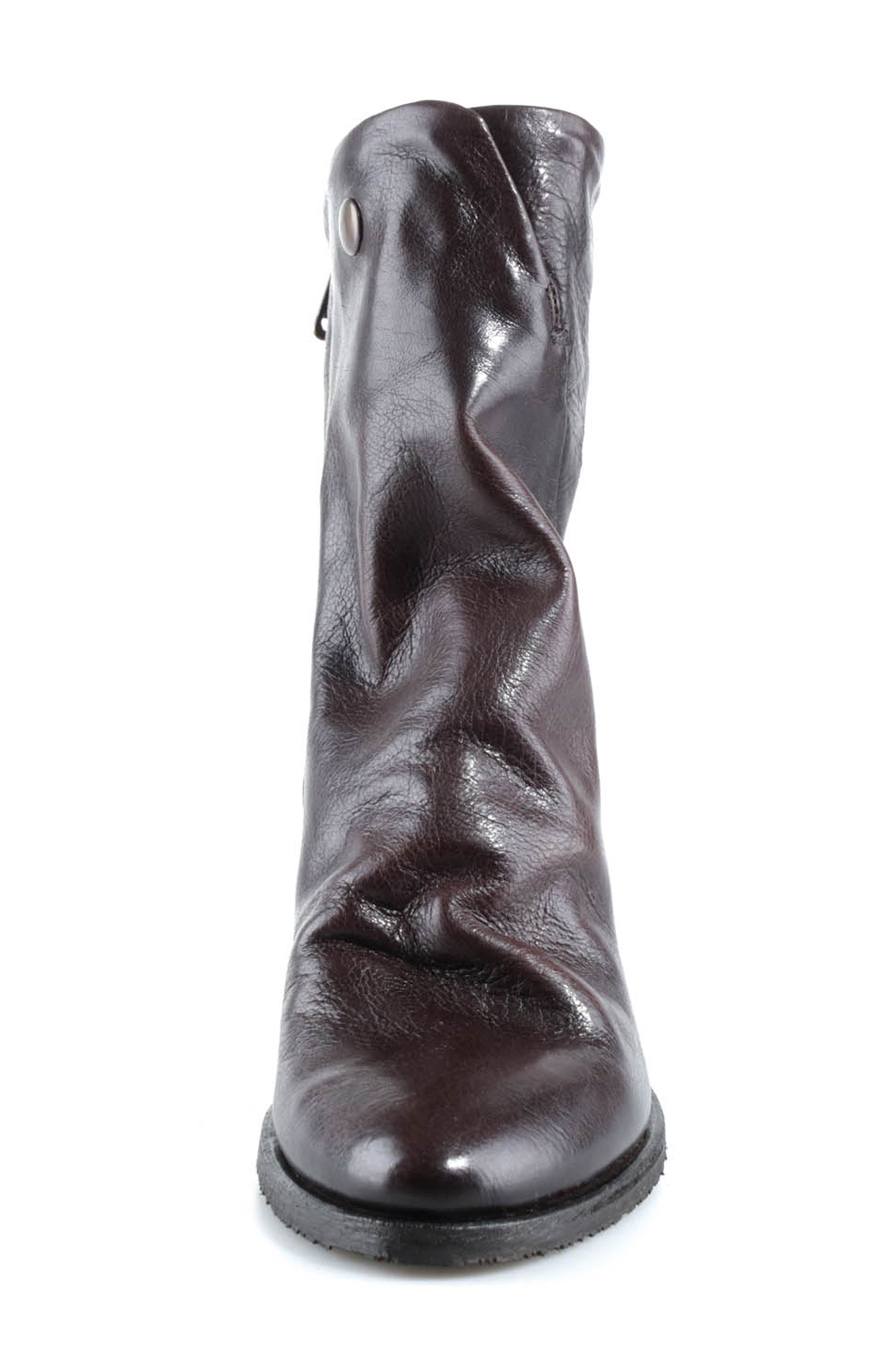 Robert Leather Bootie, Alternate, color, BROWN